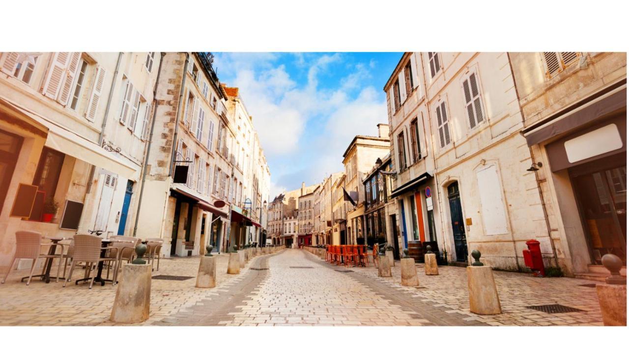 Appartement Tout Confort En Mezzanine A 20Mn A Pied Du Centre-Ville Avec Tv Et Wifi La Rochelle  Exterior foto