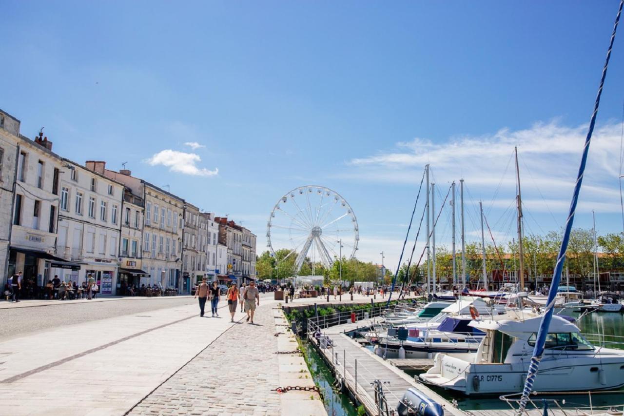 Appartement Tout Confort En Mezzanine A 20Mn A Pied Du Centre-Ville Avec Tv Et Wifi La Rochelle  Exterior foto